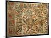 Large painted textile temple hanging, Chimu culture, Peru, 1000-1470-Werner Forman-Mounted Giclee Print