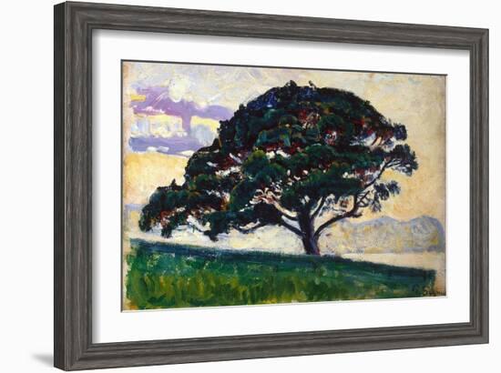 Large Pine, Saint-Tropez, 1892-1893-Paul Signac-Framed Giclee Print