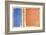 Large Quadrate I-Carmine Thorner-Framed Art Print