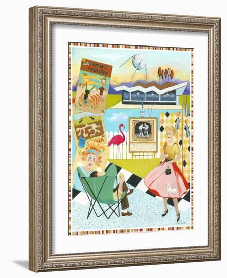 Large Retro Rama II-Kris Taylor-Framed Art Print