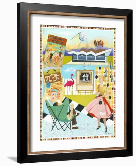 Large Retro Rama II-Kris Taylor-Framed Art Print