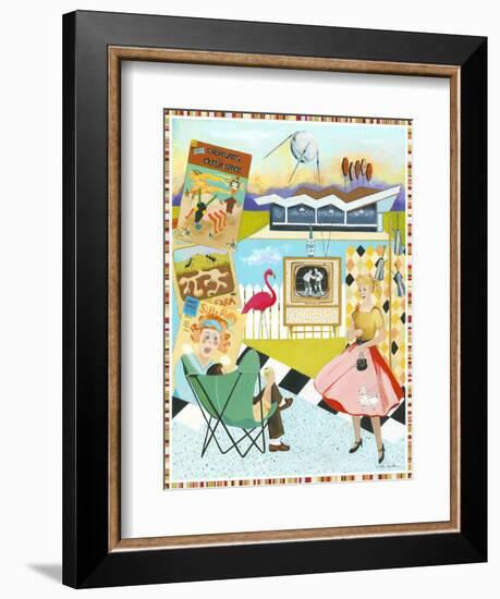 Large Retro Rama II-Kris Taylor-Framed Art Print