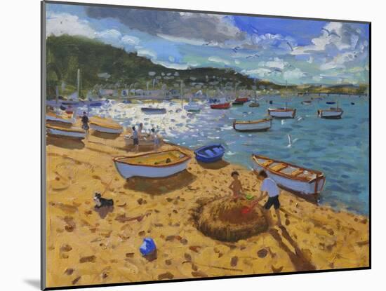 Large Sandcastle,Teignmouth, 2013-Andrew Macara-Mounted Giclee Print