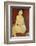 Large Seated Nude by Amedeo Modigliani-null-Framed Photographic Print