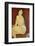 Large Seated Nude by Amedeo Modigliani-null-Framed Photographic Print