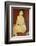 Large Seated Nude by Amedeo Modigliani-null-Framed Photographic Print