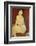 Large Seated Nude by Amedeo Modigliani-null-Framed Photographic Print