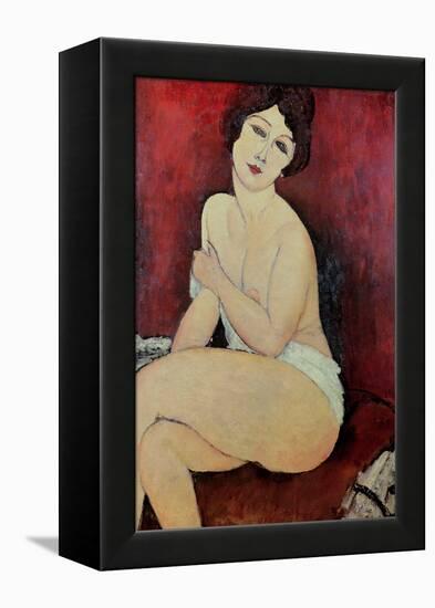 Large Seated Nude-Amedeo Modigliani-Framed Premier Image Canvas