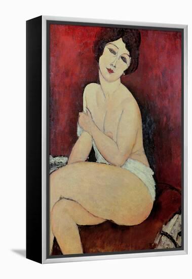Large Seated Nude-Amedeo Modigliani-Framed Premier Image Canvas