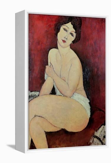 Large Seated Nude-Amedeo Modigliani-Framed Premier Image Canvas