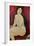 Large Seated Nude-Amedeo Modigliani-Framed Giclee Print