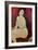 Large Seated Nude-Amedeo Modigliani-Framed Giclee Print