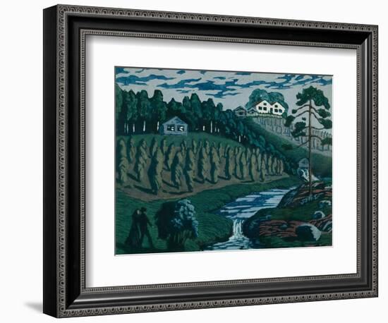 Large Sheaves-Nikolai Astrup-Framed Giclee Print