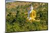 Large sitting Buddha statue near Maha Bodhi Ta Htaung Standing Buddha, Monywa, Myanmar (Burma)-Jan Miracky-Mounted Photographic Print