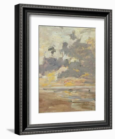 Large Sky, C.1888-95-Eugène Boudin-Framed Giclee Print