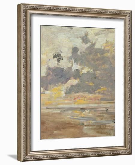 Large Sky, C.1888-95-Eugène Boudin-Framed Giclee Print