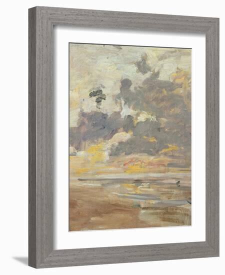 Large Sky, C.1888-95-Eugène Boudin-Framed Giclee Print