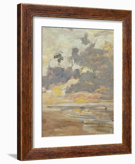 Large Sky, C.1888-95-Eugène Boudin-Framed Giclee Print