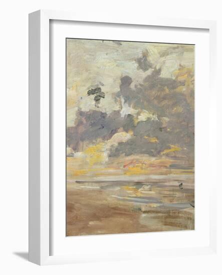 Large Sky, C.1888-95-Eugène Boudin-Framed Giclee Print
