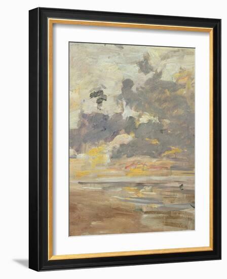 Large Sky, C.1888-95-Eugène Boudin-Framed Giclee Print