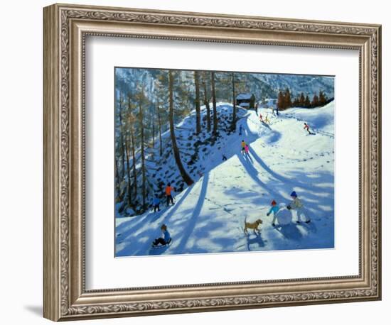 Large Snowball, Zermatt-Andrew Macara-Framed Giclee Print