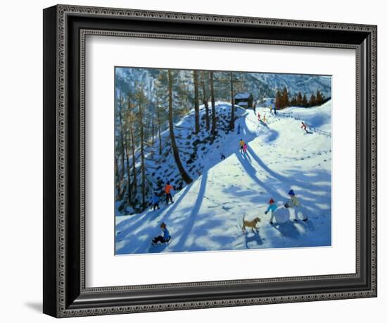 Large Snowball, Zermatt-Andrew Macara-Framed Giclee Print