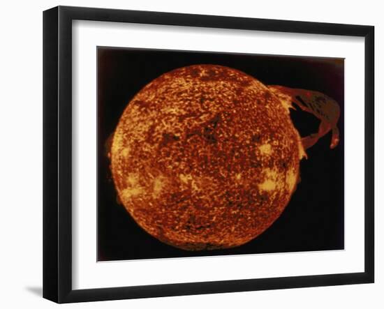 Large Solar Prominence in Extreme Ultraviolet Light, 1973-null-Framed Giclee Print