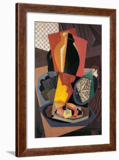 Large Still Life with a Pumpkin-Gino Severini-Framed Giclee Print