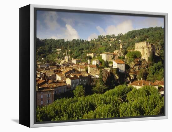 Largentiere, Ardeche, France-Michael Busselle-Framed Premier Image Canvas