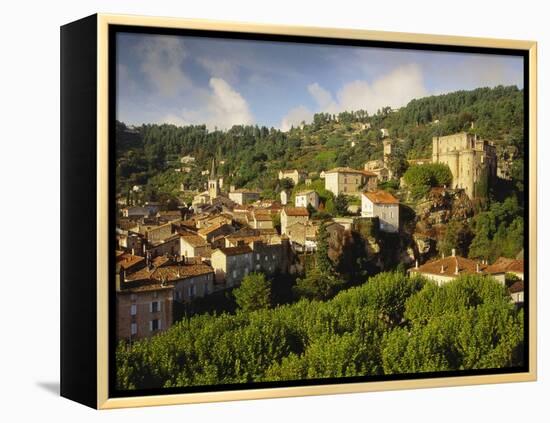 Largentiere, Ardeche, France-Michael Busselle-Framed Premier Image Canvas