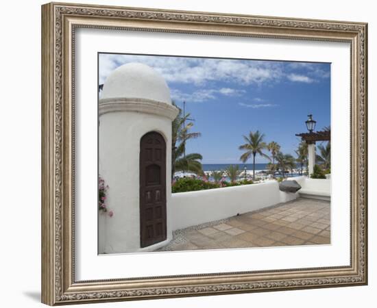 Largo Martianez Saltwater Pools From Paseo De San Telmo, Tenerife, Canary Islands, Spain-Cindy Miller Hopkins-Framed Photographic Print