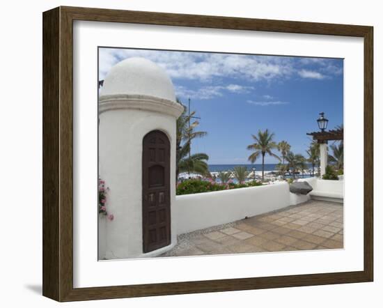 Largo Martianez Saltwater Pools From Paseo De San Telmo, Tenerife, Canary Islands, Spain-Cindy Miller Hopkins-Framed Photographic Print