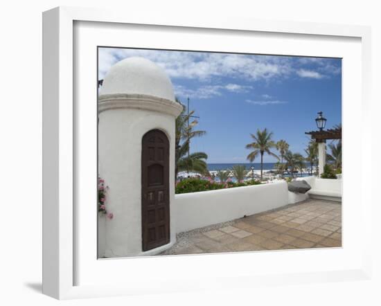 Largo Martianez Saltwater Pools From Paseo De San Telmo, Tenerife, Canary Islands, Spain-Cindy Miller Hopkins-Framed Photographic Print