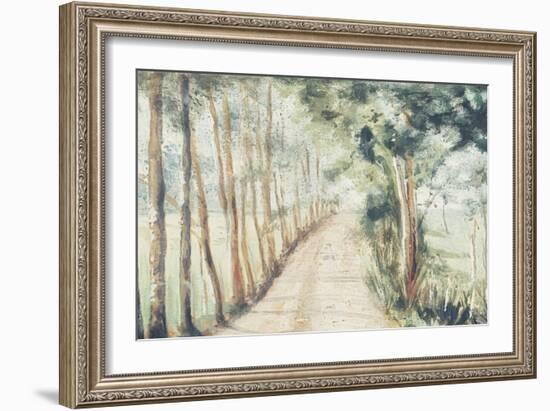 Largo Paseo a Casa-Patricia Pinto-Framed Art Print