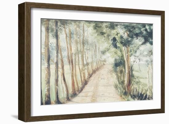 Largo Paseo a Casa-Patricia Pinto-Framed Art Print