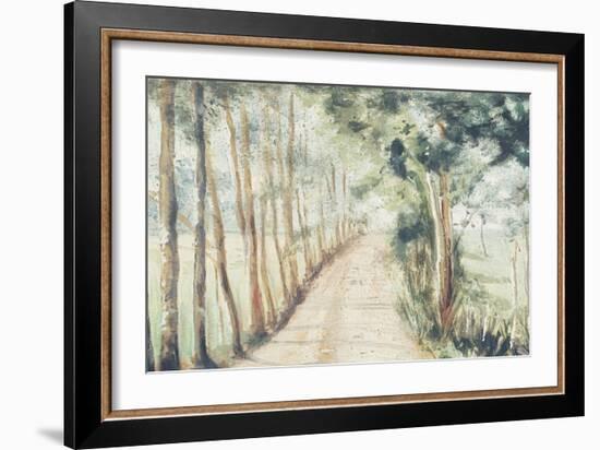 Largo Paseo a Casa-Patricia Pinto-Framed Art Print