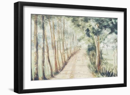 Largo Paseo a Casa-Patricia Pinto-Framed Art Print