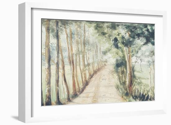 Largo Paseo a Casa-Patricia Pinto-Framed Art Print