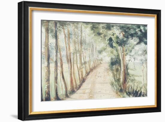 Largo Paseo a Casa-Patricia Pinto-Framed Art Print