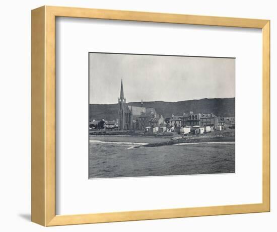 'Largs - From the Sea', 1895-Unknown-Framed Photographic Print