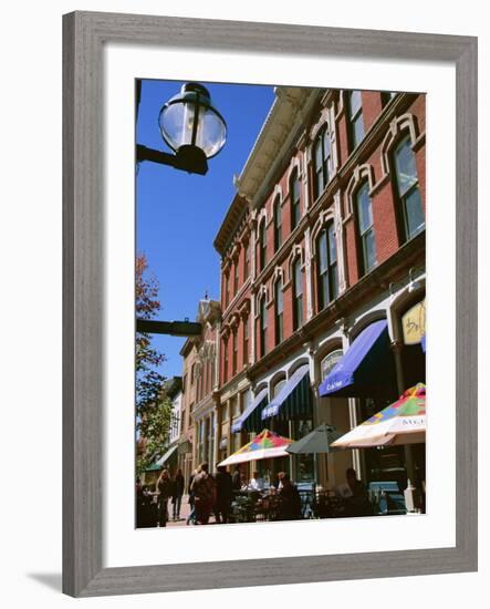 Larimer Square, Denver, Colorado, USA-Jean Brooks-Framed Photographic Print