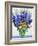 Larkspur and Delphiniums-Christopher Ryland-Framed Giclee Print