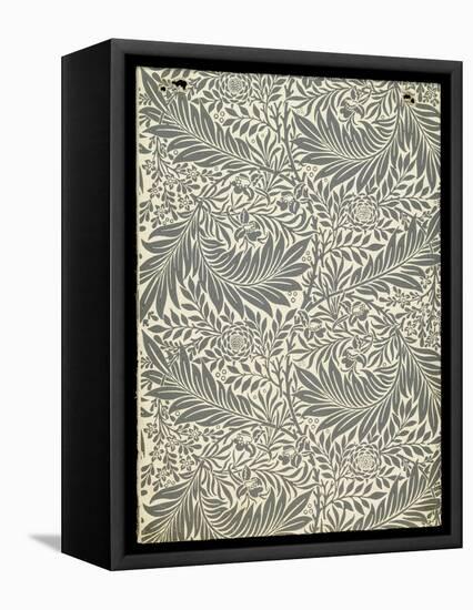 Larkspur, Wallpaper Design, 1872-William Morris-Framed Premier Image Canvas