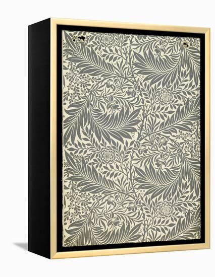 Larkspur, Wallpaper Design, 1872-William Morris-Framed Premier Image Canvas