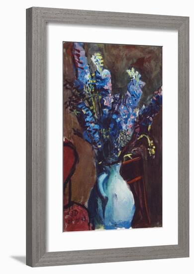 Larkspur-Josef Dobrowsky-Framed Collectable Print