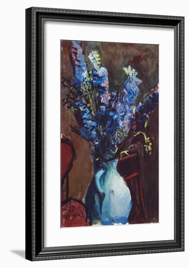 Larkspur-Josef Dobrowsky-Framed Collectable Print