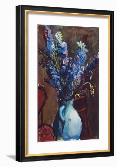 Larkspur-Josef Dobrowsky-Framed Collectable Print