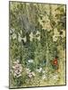 Larkspurs and Lillies, 1893-Childe Hassam-Mounted Giclee Print
