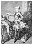 A Young Louis XV-Larmessin-Mounted Giclee Print