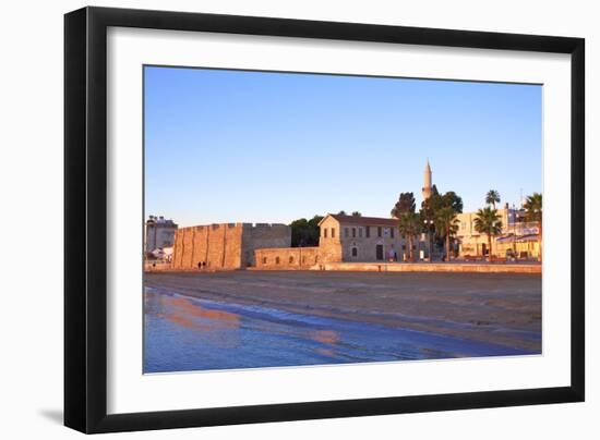Larnaka Fort, Medieval Museum and Mosque, Larnaka, Cyprus, Eastern Mediterranean Sea, Europe-Neil Farrin-Framed Photographic Print